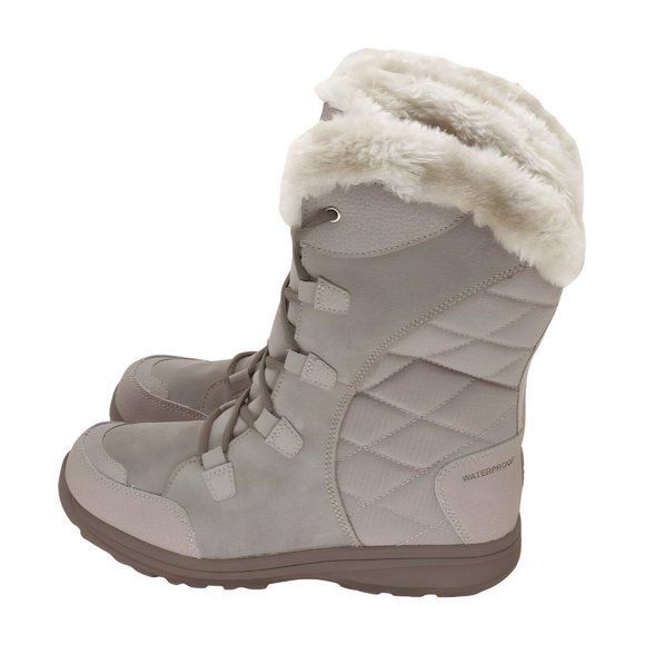 Columbia Womens Ice Maiden Il Snow Boot, Dove/Stratus, Size 9.5 - Picture 6 of 8